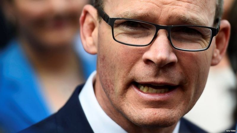 Coveney Rejects Dups Reckless Claims Bbc News