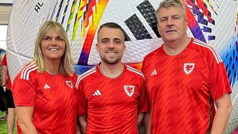 Chapeau Seau Réversible Gallois - Yma O Hyd - Supporteur Pays De Galles