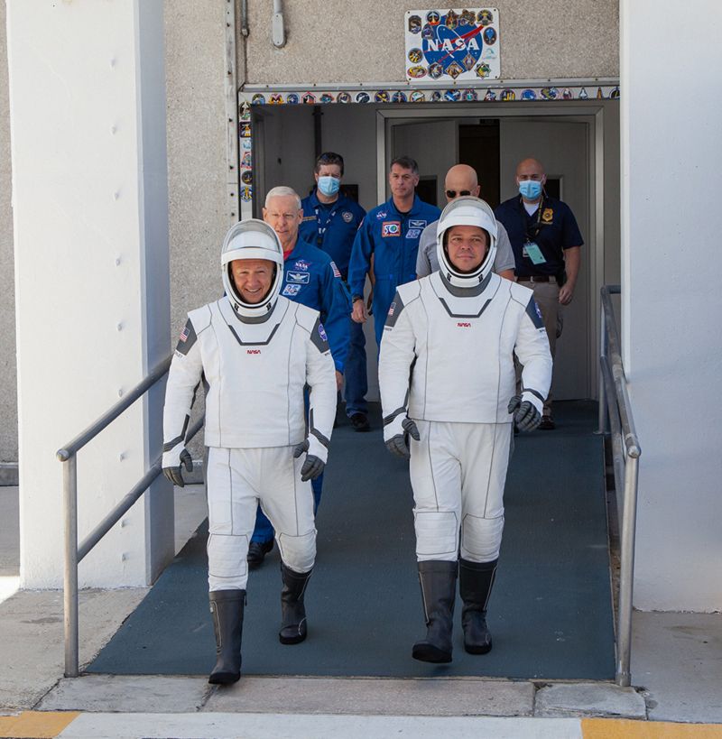 Nasa SpaceX Launch: Astronauts Complete Rehearsal For Historic Mission ...