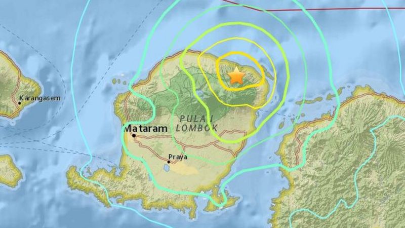 Sejak Hari Minggu Lombok Diterjang Puluhan Gempa Bumi Bbc News Indonesia