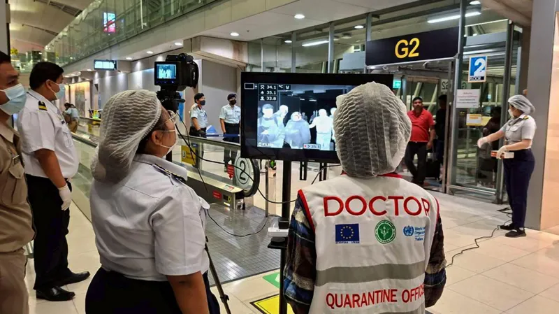 El brote del virus Nipah en India desencadena controles en aeropuertos de Asia