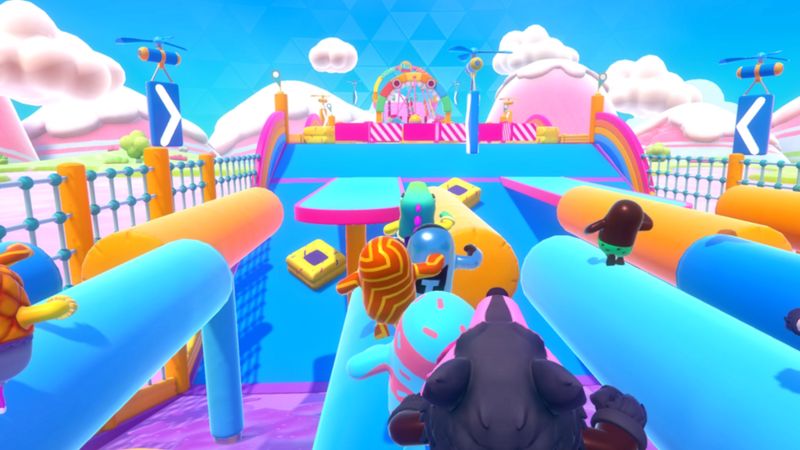 Fall Guys: Tiny blobs, obstacle courses and hate mail - BBC News