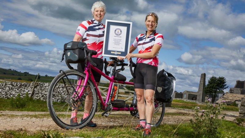 Guinness World Record: Women circumnavigate world on tandem bicycle ...