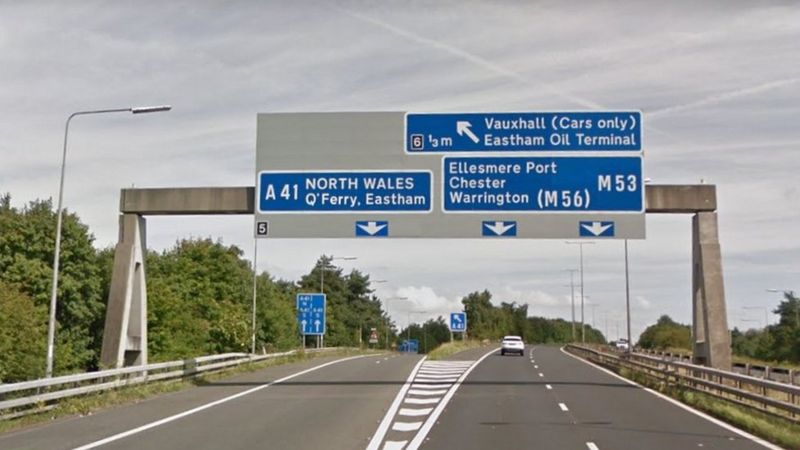 Wirral M53 Motorway Crash Kills Driver BBC News