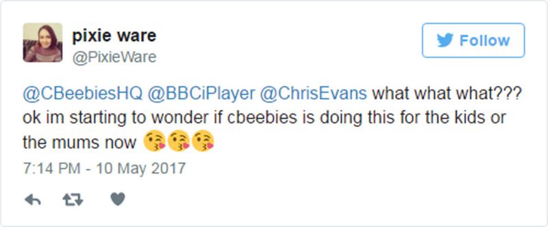 Chris Evanss Cbeebies Bedtime Story Puts Mums In Dreamland Bbc News 