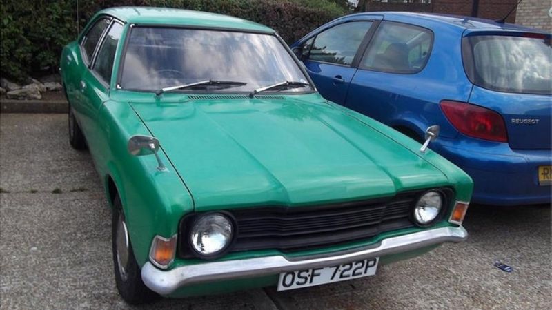 Crazy for Cortinas: The 80s cars targeted by thieves - BBC News