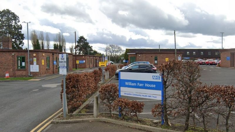 Shropshire NHS trust criticised for no Covid testing letter - BBC News