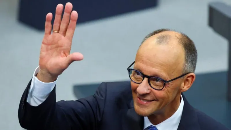 Germany's Merz falls short of majority in vote for chancellor