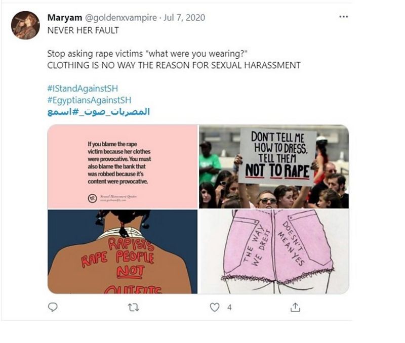 جنبش من‌هم در جهان عرب؛ زنانی که بدون احساس شرم از آزار جنسی می‌گویند 8510