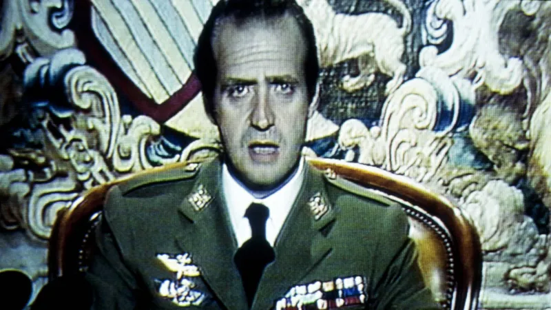 https://ichef.bbci.co.uk/news/800/cpsprodpb/20d0/live/761f9e20-1260-11f1-801d-ed3cff6bf876.jpg.webp King Juan Carlos ascended the throne two days after the death of Gen Francisco Franco