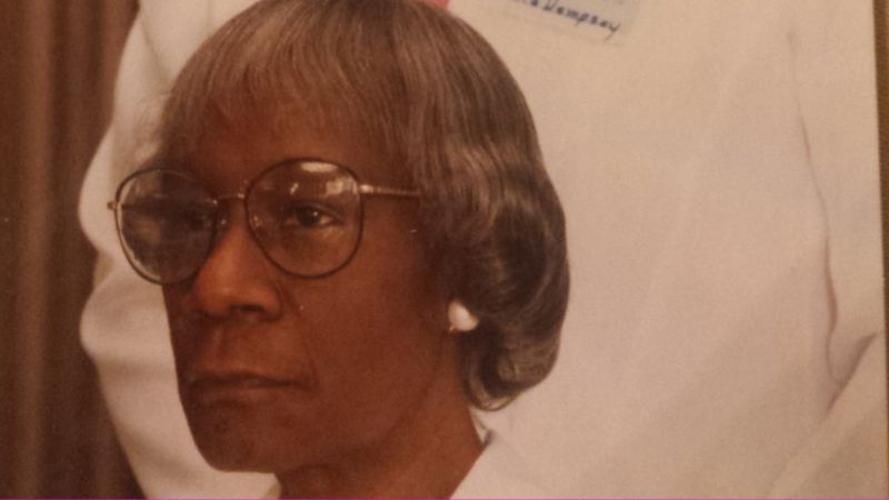 Shirley Chisholm durante sus años finales.