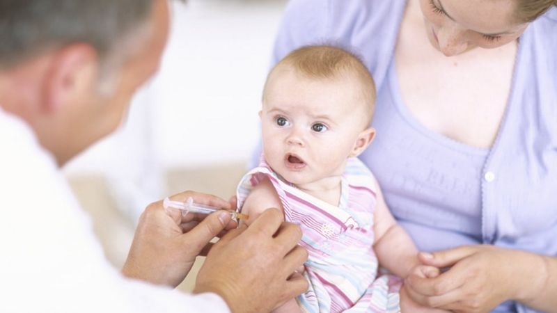 childhood-vaccinations-down-again-bbc-news