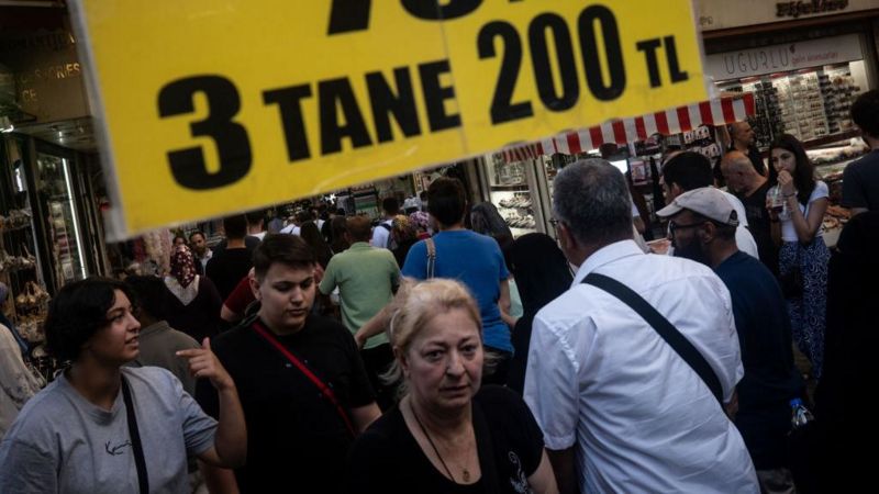 TÜİK: Temmuz ayı enflasyonu % 47,83