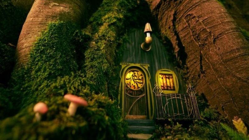 Miniature Fairy Buildings Spread Magic On Isle Of Man - Bbc News