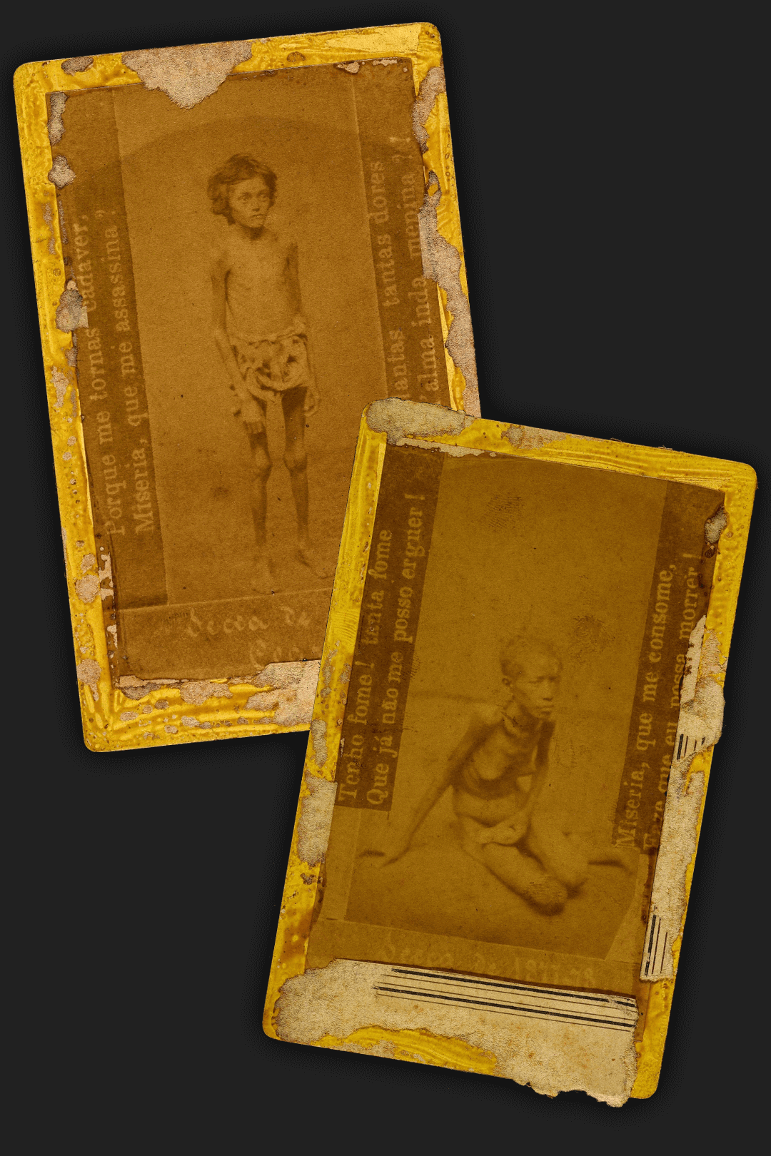 Fotos de los desplazados de Ceará en Fortaleza durante la Gran Sequía