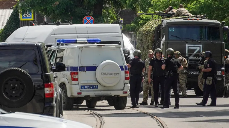 Hostage drama unfolds at Russian detention centre