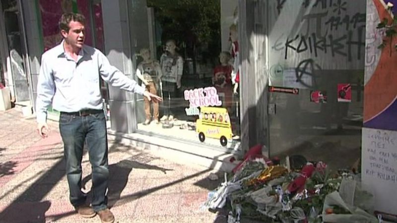 Greece Pm Antonis Samaras Condemns Neo Nazi Killing Bbc News