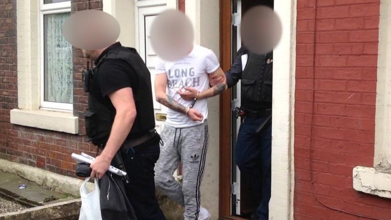 Eight Held In Lancashire Gateshead And Evesham Trafficking Raids Bbc