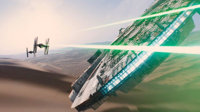 Star Wars: The Force Awakens becomes fastest to take $1bn - BBC News