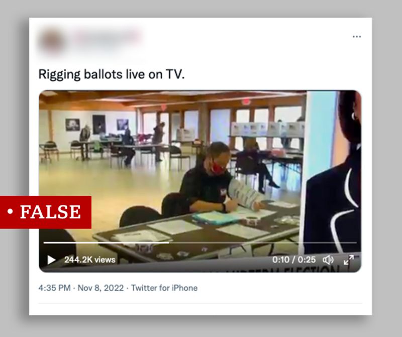 US midterms: Misleading election claims fact-checked - BBC News