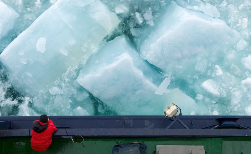 Arctic winter sees sluggish sea-ice growth - BBC News