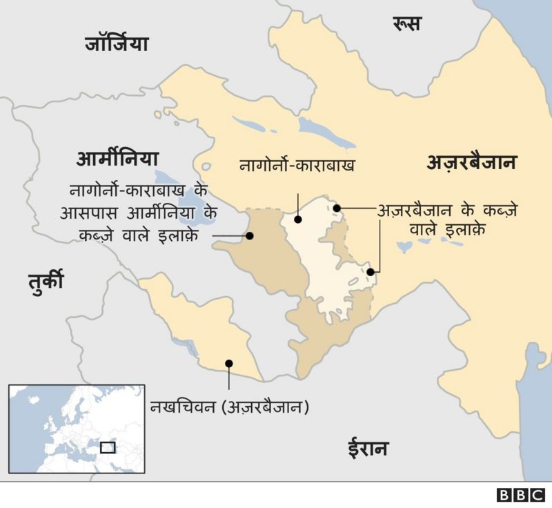 अजरबैजान और आर्मीनिया के बीच जंग जारी, मुसीबत में फंसे लोग