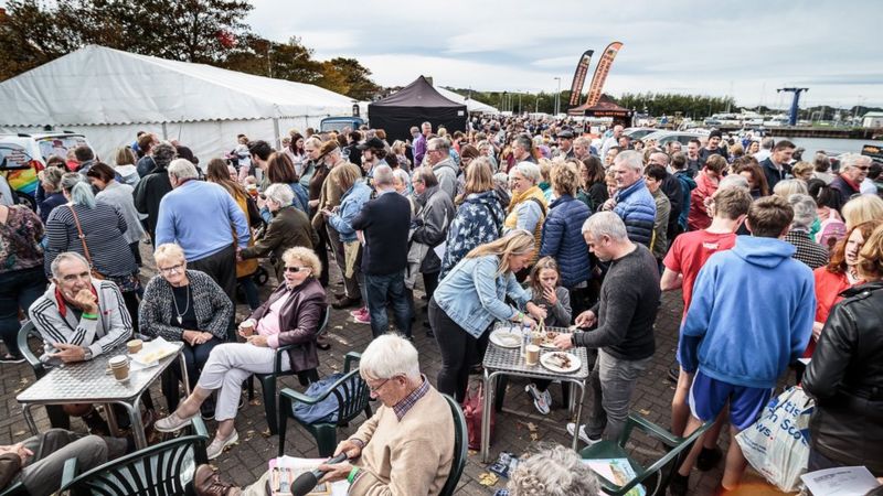 Stranraer Oyster Festival off the menu until 2022 - BBC News