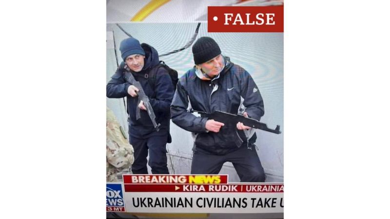 Ukraine Invasion: False Claims The War Is A Hoax Go Viral - BBC News