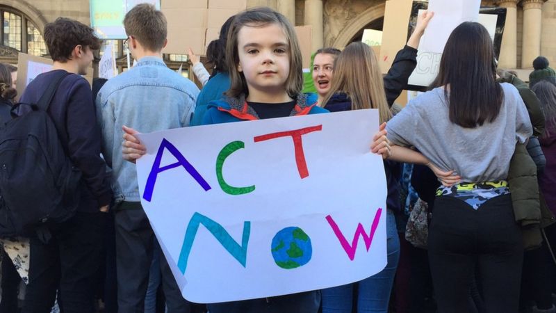 Climate Strike: Schoolchildren Protest Over Climate Change - BBC News