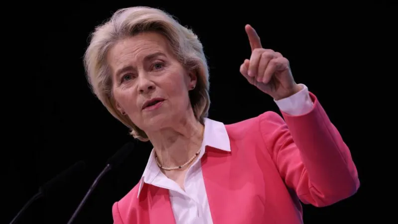 EU commission President Ursula Von Der Leyen