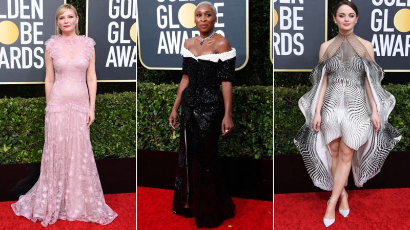 Golden Globes 2020: The red carpet in pictures - BBC News