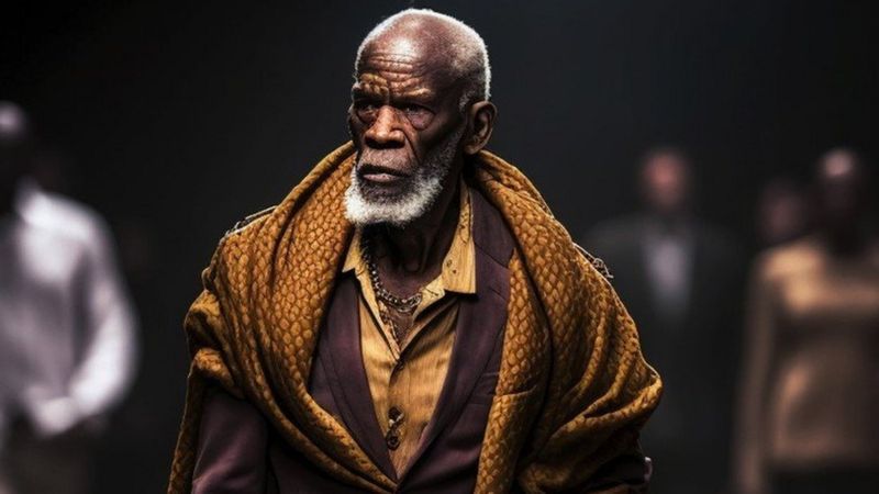 the-nigerian-ai-artist-reimagining-a-stylish-old-age-bbc-news