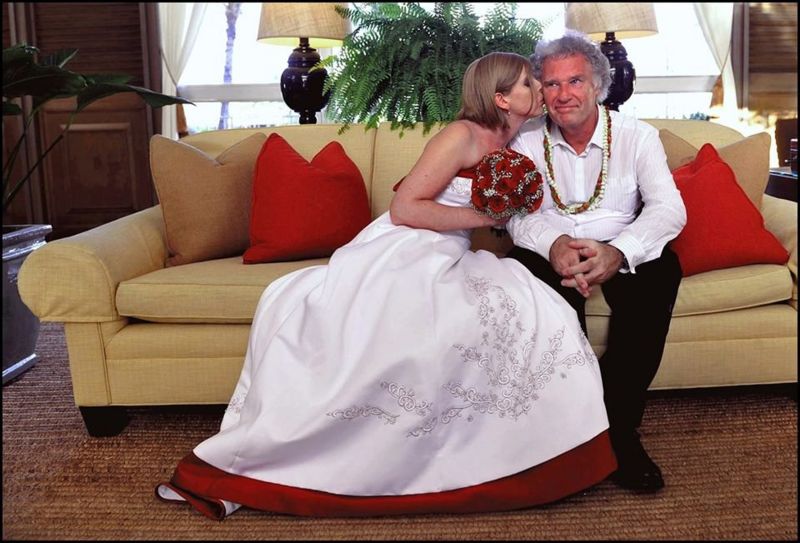 Đám cưới của Jeff Widener và vợ Corinna 8 năm trước