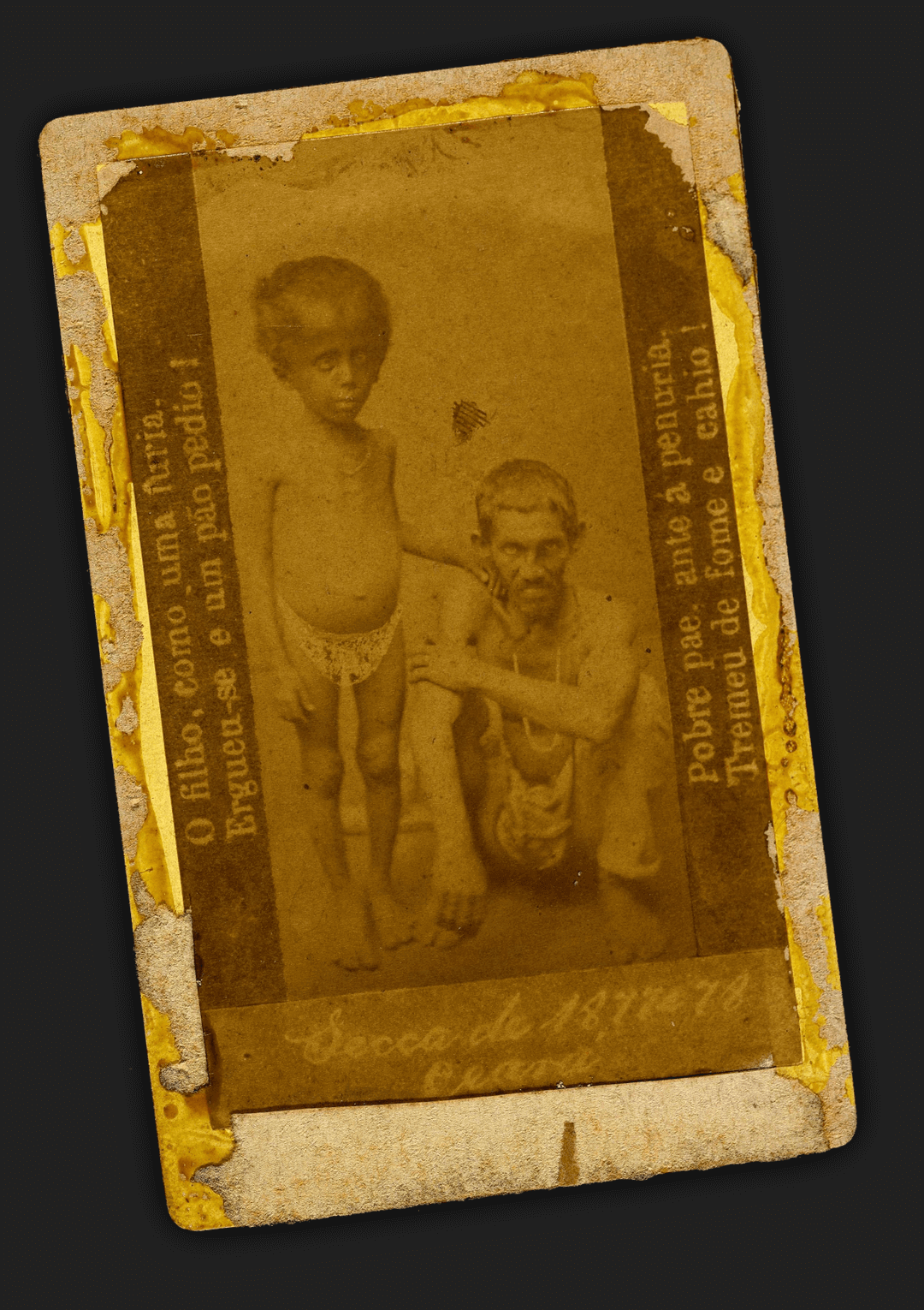 Fotos de los desplazados de Ceará en Fortaleza durante la Gran Sequía