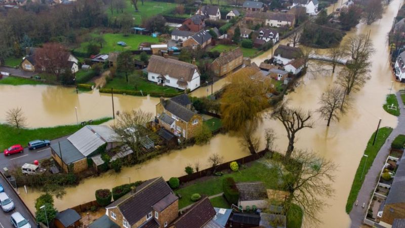 Cambridgeshire flooding: Alconbury hit for third time since Christmas ...