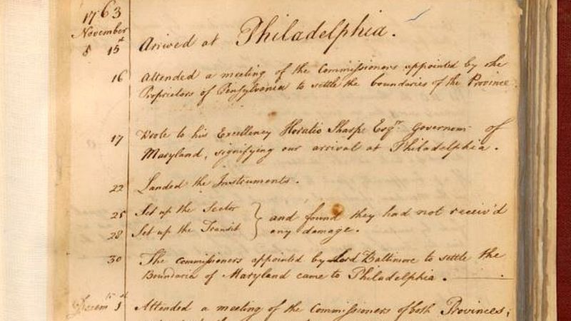 The men who drew the Mason-Dixon Line - BBC News