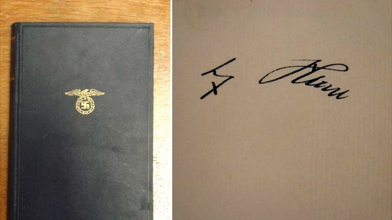 Mein Kampf Auction Book Signed By Hitler Fetches £17k Bbc News