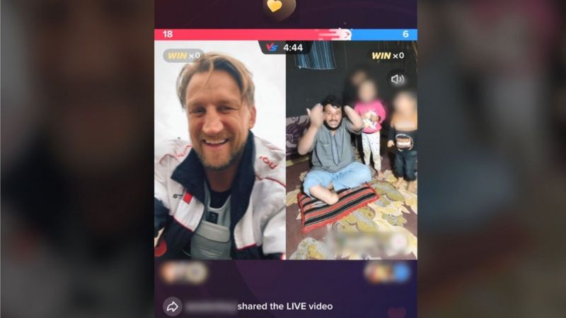 TikTok Profits From Livestreams Of Families Begging BBC News    127036802 Snip7keith 