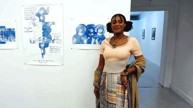 'Joyful' art helps shine new light on colonial history - BBC News