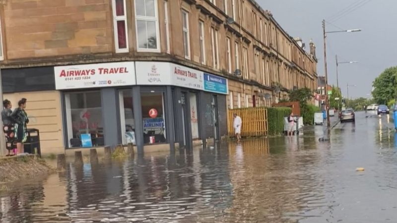 Drivers In Scotland Warned Due To More Downpours And Floods - BBC News