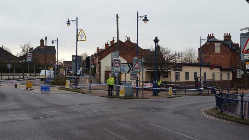 Man charged after Stapleford attack outside Larry's Bar - BBC News