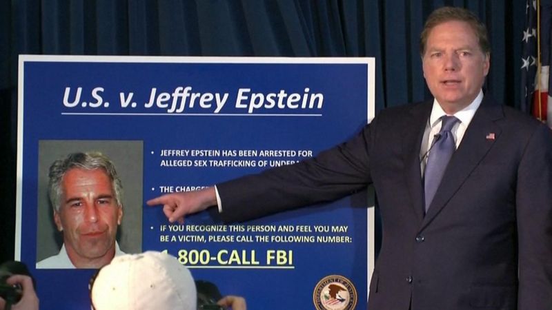 Jeffrey Epstein: Financier charged with sex trafficking minors - BBC News