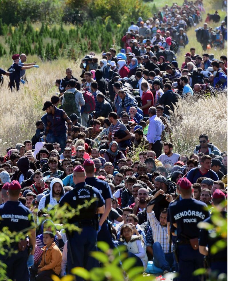 Hungary PM Orban: Europe borders threatened by migrants - BBC News