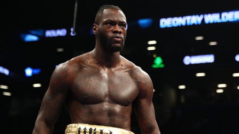 Anthony Joshua: Deontay Wilder says he has agreed to UK unification ...