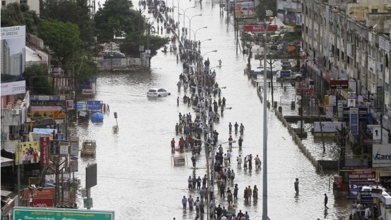 The Volunteers Who Kept Chennai Afloat Through The Floods - BBC News