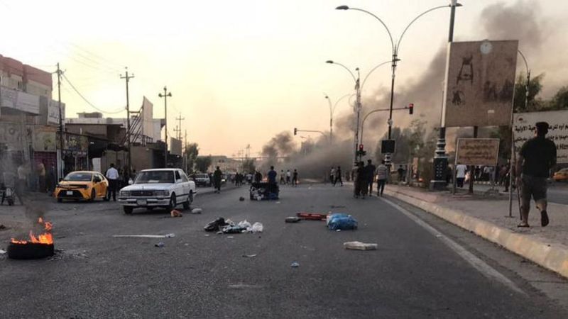 مباشر.. انطلاق مظاهرات جديدة في الأحياء الكردية في كركوك