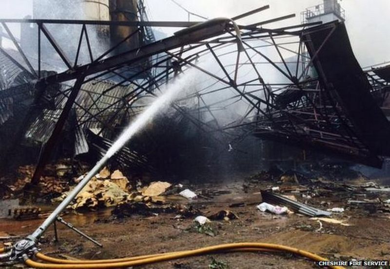 Bosley explosion Four missing in Wood Flour Mills blast BBC News
