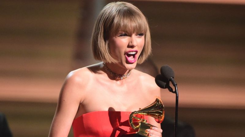 Grammys: Taylor Swift Wins Album Of The Year - BBC News