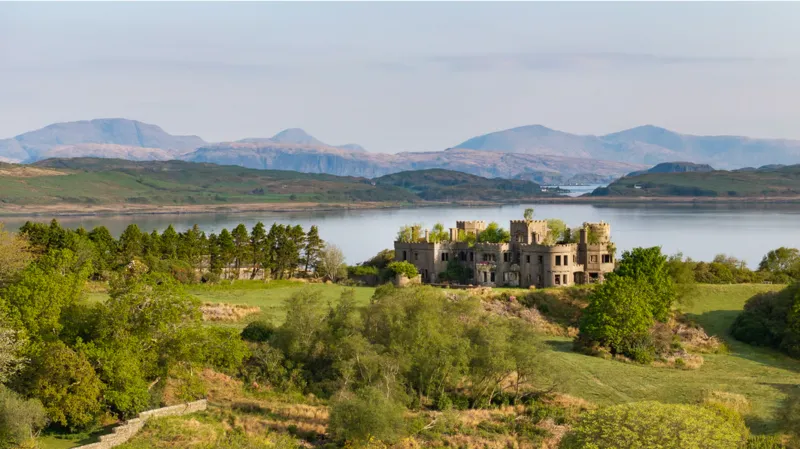Family selling 'idyllic' island with ruined castle after 80 years