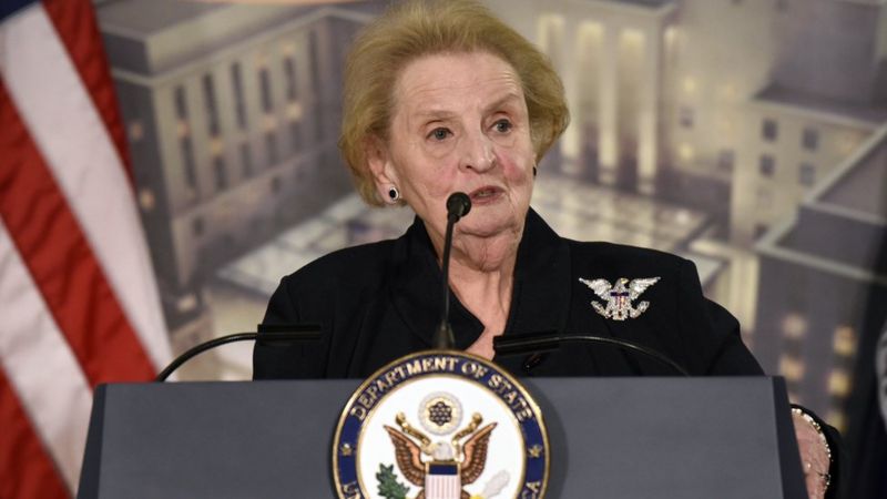 Eski Abd Dışişleri Bakanı Madeleine Albright Müslüman Olarak 